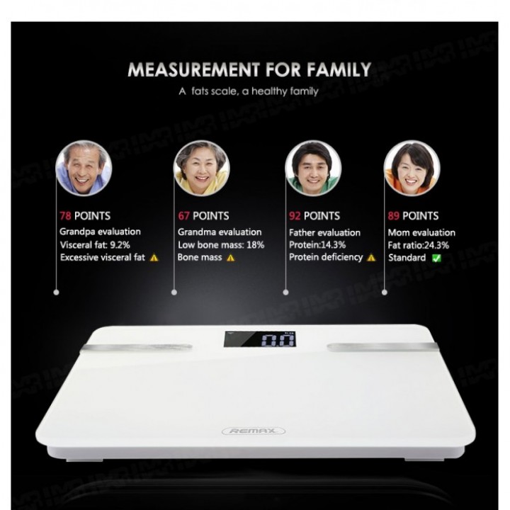 Image result for Original REMAX Digital Body Scale RT-S1 - Timbangan Badan Digital Remax RT-S1