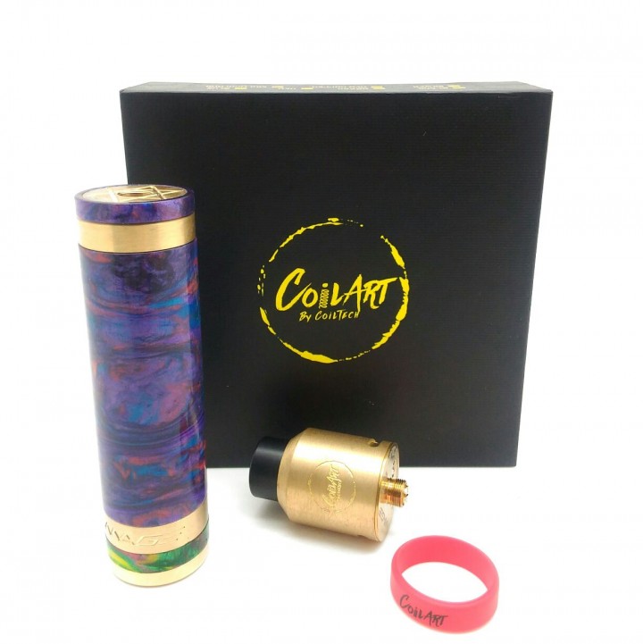 jualvape coilart mage mech tricker kit resin multicolor jualvape coilart mage mech tricker kit resin multicolor