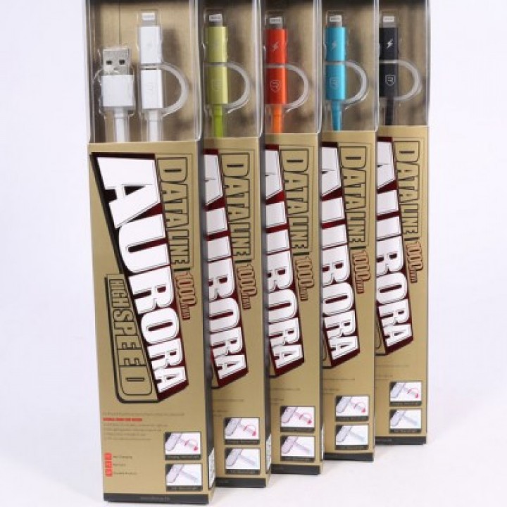 Original REMAX Aurora Lightning Indicator 1M Power and