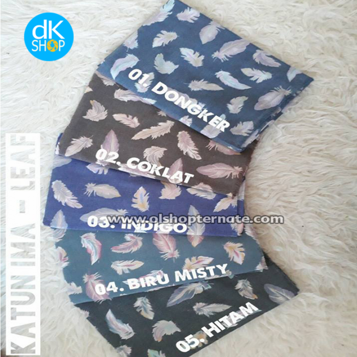 Jilbab Segi Empat Katun Ima - Hijab Aisa