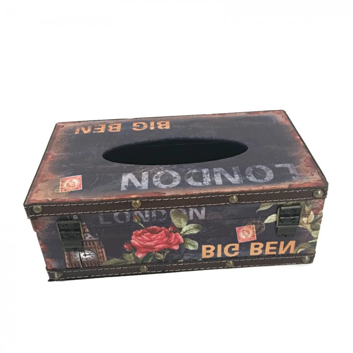 Toko Sinyo Decorative Retro Vintage Design Hinged Refillable