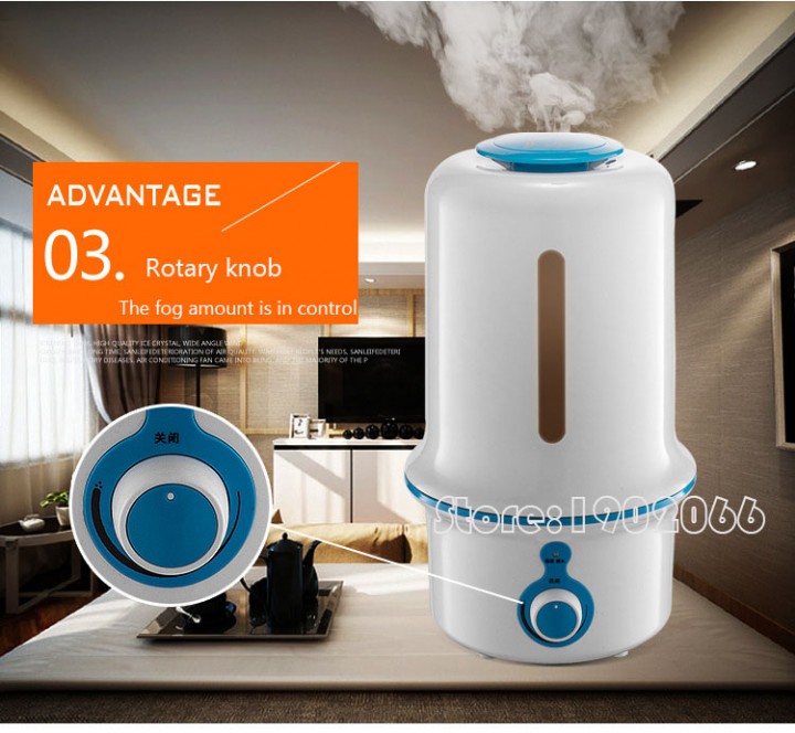 Tokuniku X12 Large Capacity Air Humidifier Purified Version LED Night 3L