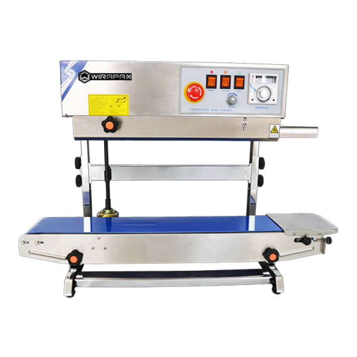 Mesin Continuous Band Sealer Vertical Wirapax FRB770ii