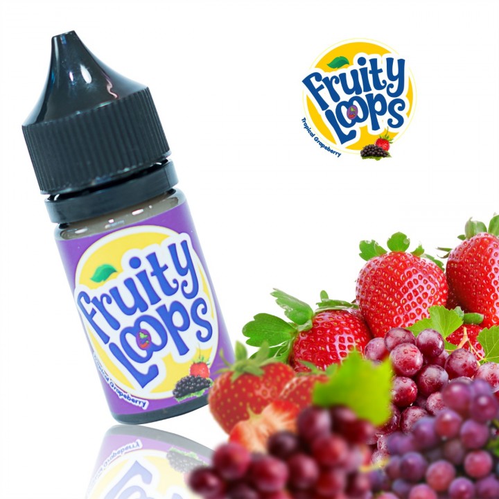 VapeOi Fruity Loops Salts Tropical Grapeberry 30ml