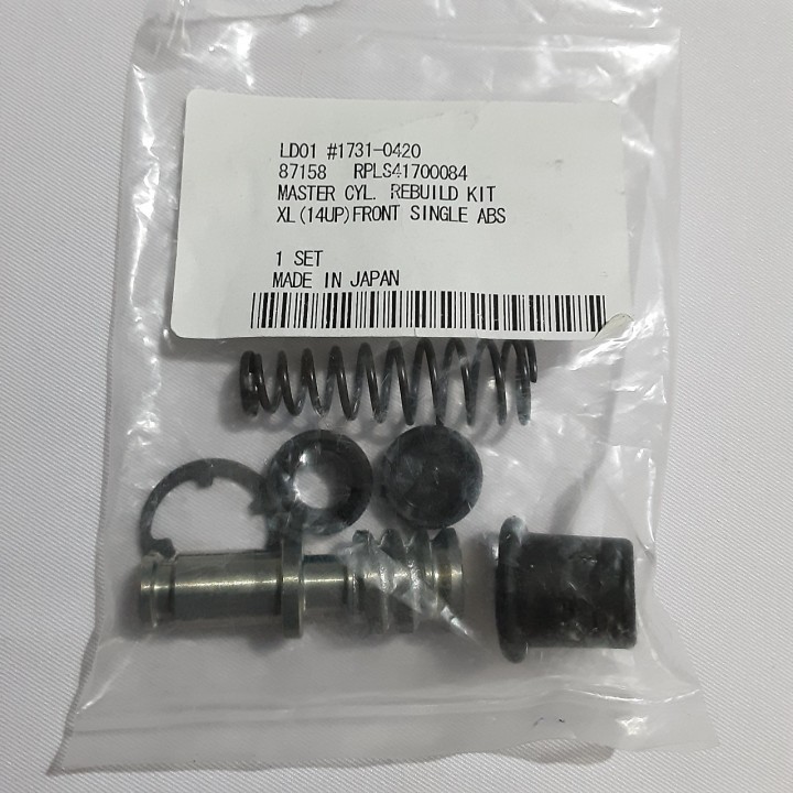 Jack 13 motor FRONT MASTER CYLINDER REBUILD KIT SINGLE DISC 0.5 INCH