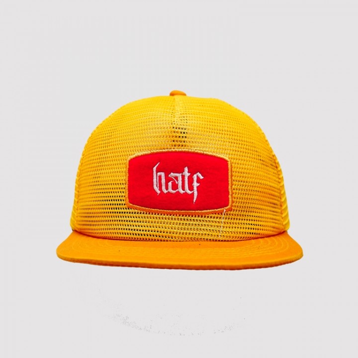 HATF WORLDWIDE - MESH TRUCKER HATF YELLOW