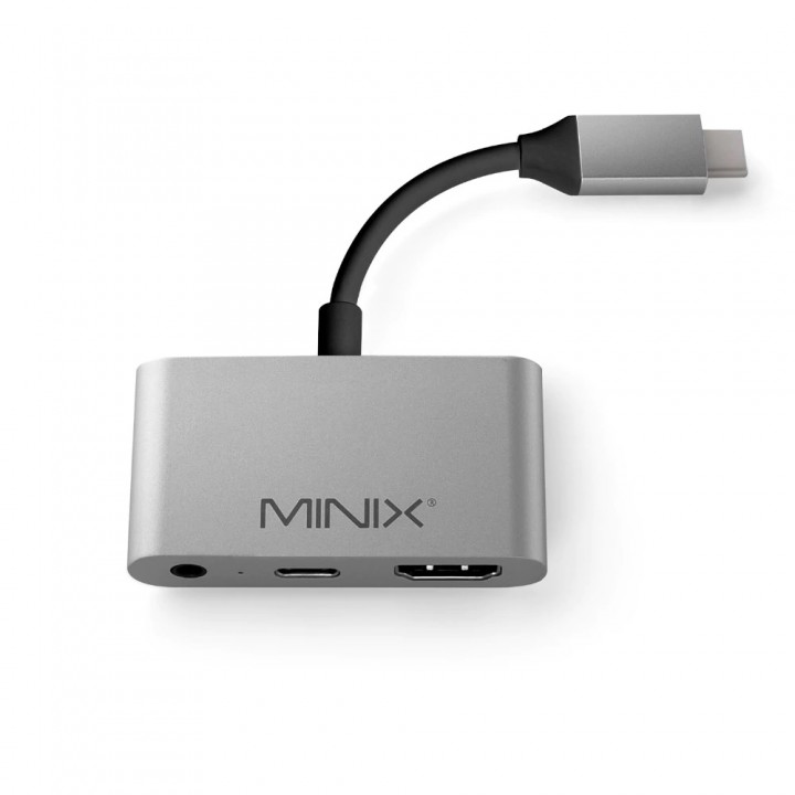Tokuniku MINIX NEO CHA USBC to 4K HDMI and 3.5mm Audio Jack Adapter