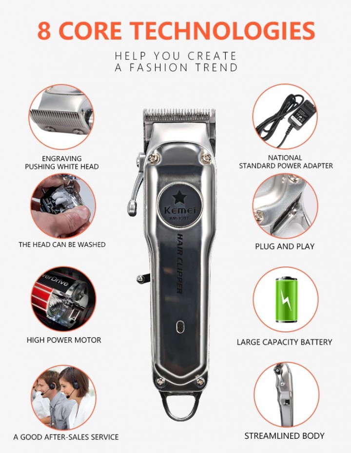 kemei hair clipper 1997