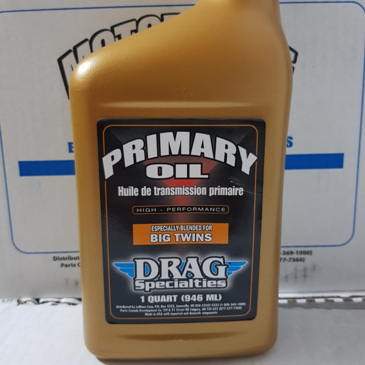 Jack 13 motor DRAG SPECIALTIES PRIMARY OIL OLI HARLEY FOR BIG TWIN
