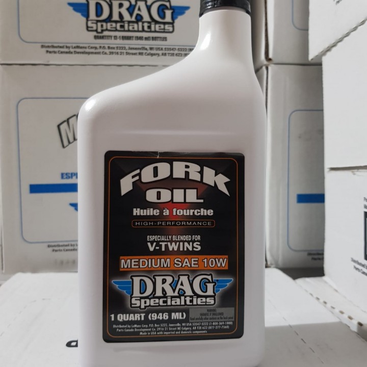 Jack 13 motor DRAG SPECIALTIES MEDIUM FORK OIL OLI HARLEY 946 ml 3609
