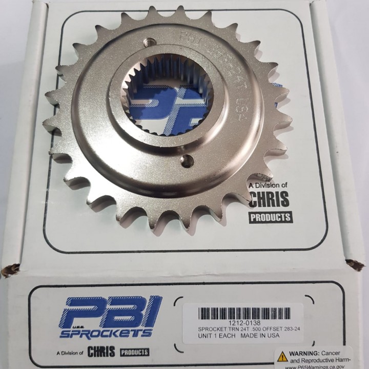 Jack 13 motor PBI USA SPROCKETS OFFSET TRANSMISSION SPROCKET 530 TOOTH 24 OFFSET 0.5 INCH 1212