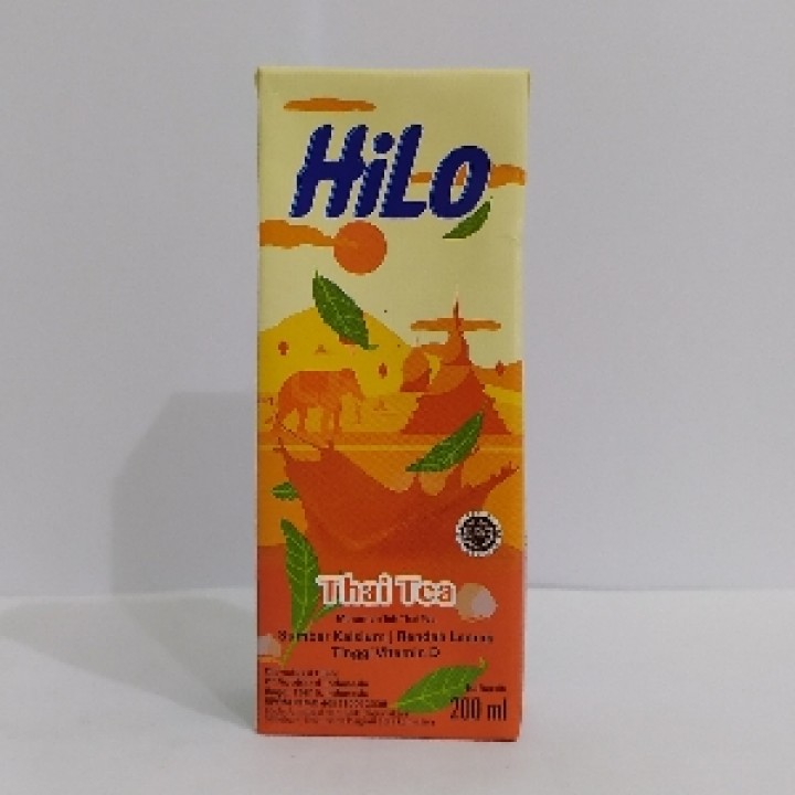 Mekar Mart HILO UHT 200ML/THAI TEA*24