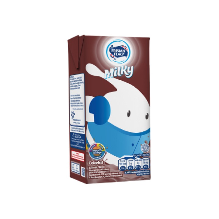 Bendera UHT 190ml*36 coklat (8992753182206)