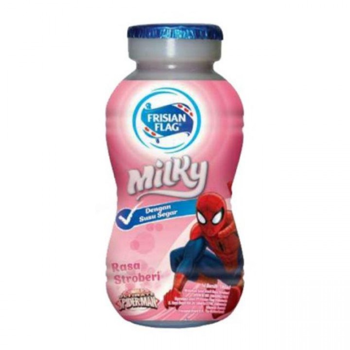 Bendera botol 190ml*24 strawberry (8992753174201)