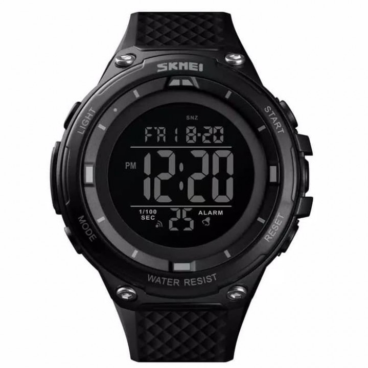 SKMEI OFFICIAL STORE Jam Tangan Pria Digital Skmei 1441 Black/Black