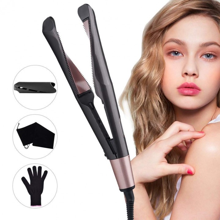 TOKO SINYO Hair Curler and Straightener Confidence Iron 2 in 1