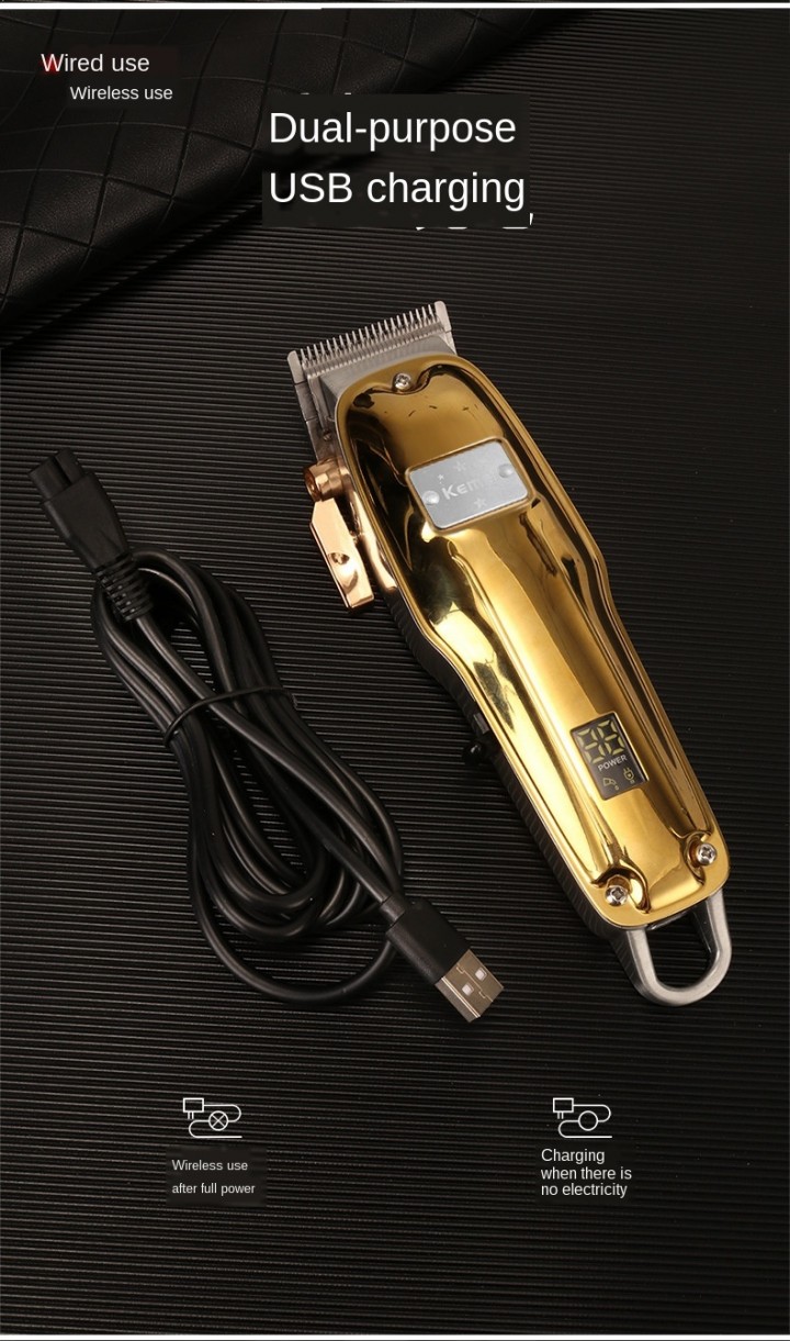 Tokuniku - KEMEI KM-1983 PG - Professional Rechargeable Electric Hair