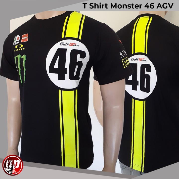 GP DISTRO - T Shirt Motogp 46 Monster AGV