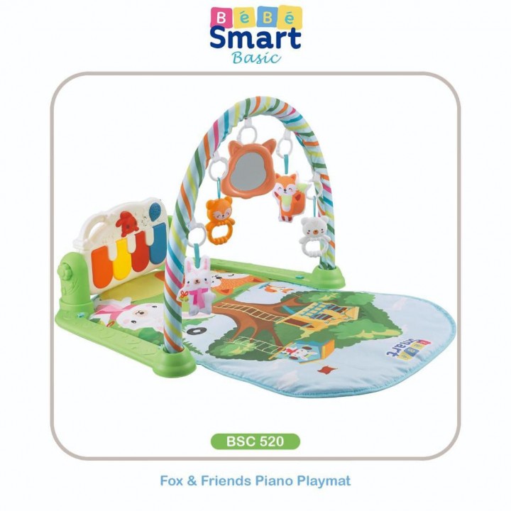 Fania Baby And Kid S Shop Bebe Smart Fox N Friends Piano Playmat Fania Baby And Kid S Shop Bebe Smart Fox N Friends Piano Playmat