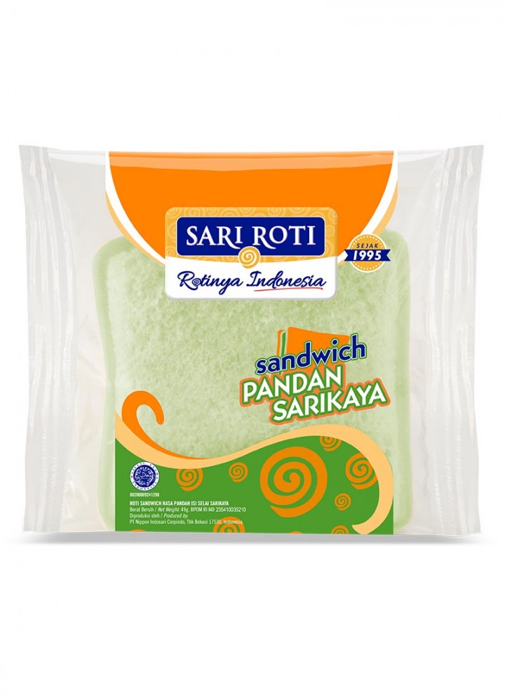 Mekar Mart - SARI ROTI/ROTI SANDWICH PANDAN