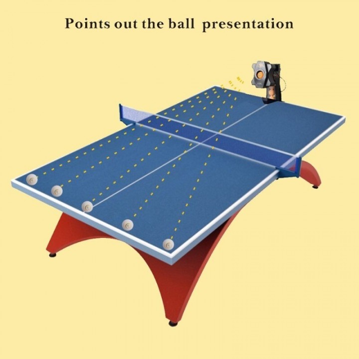 Tokuniku HUIPANG S6 PRO Table Tennis Robot Machine for Training