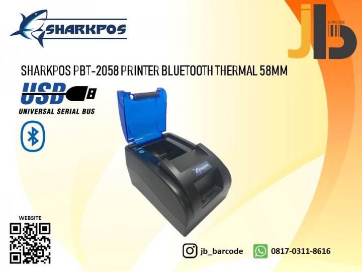 JB Barcode PRINTER THERMAL SHARKPOS PBT2058