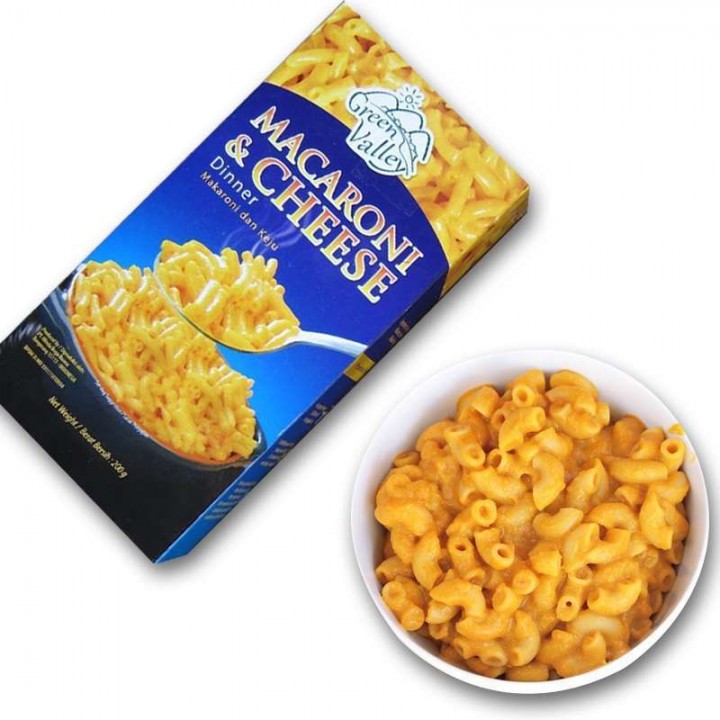 Mekar Mart GREEN VALLEY 200G/MACARONI DAN CHEESE*24