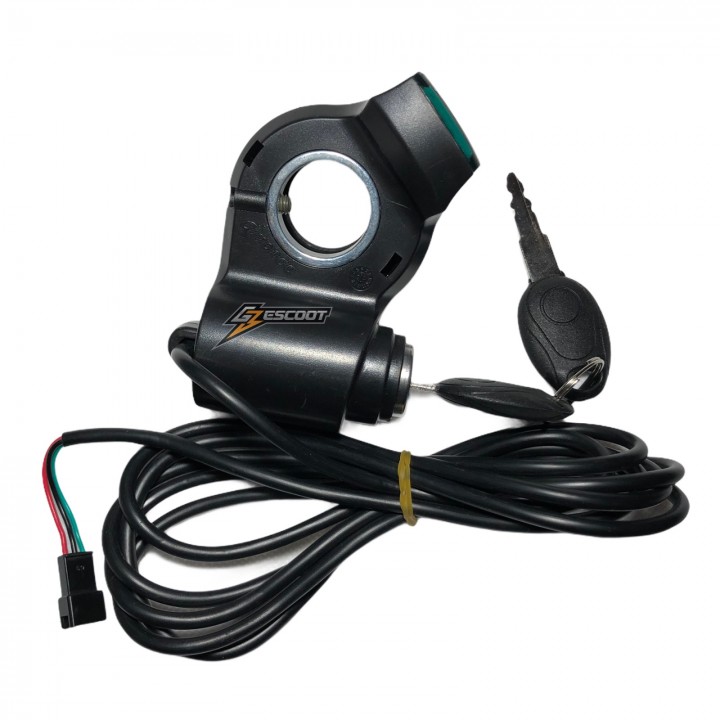 GB Escoot Voltmeter Display with Key Ignition ON/OFF for Electric scooter