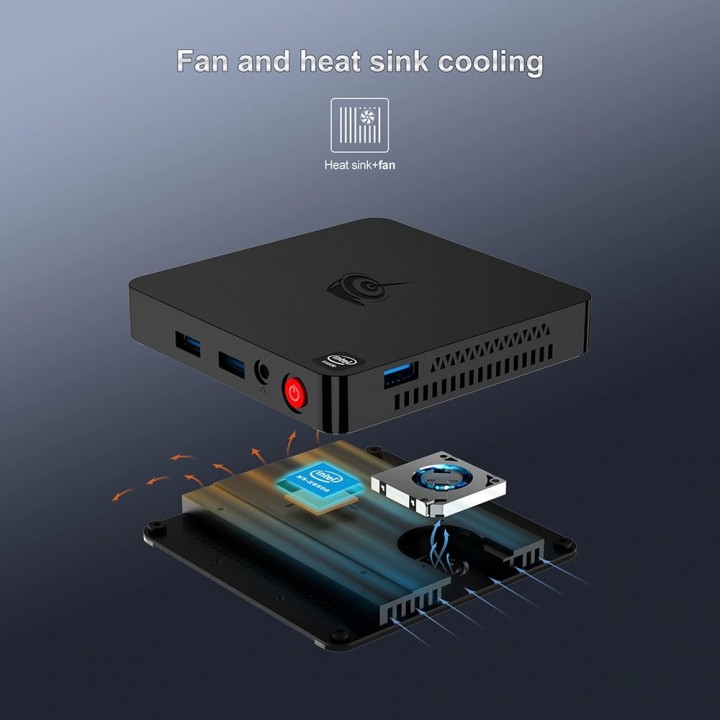 Tokuniku BEELINK T4 Mini PC Intel Atom x5Z8500 RAM 4GB ROM 64GB Win 10