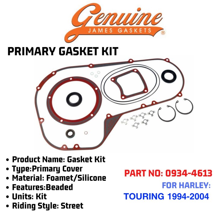 Motorcycle Drivetrain & Transmission Parts GENUINE PRIMARY GASKET KIT