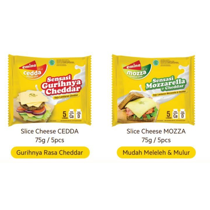 Mekar Mart EMINA CHEESE 75G/SLICE S'5