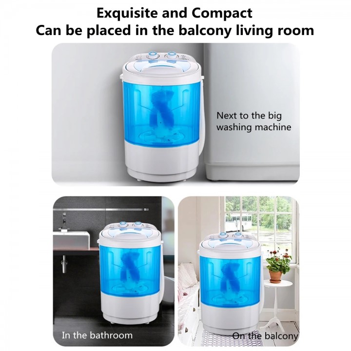 TOKO SINYO Portable 4.5kg Mini Washing Machine Shoe Washer XPB45588