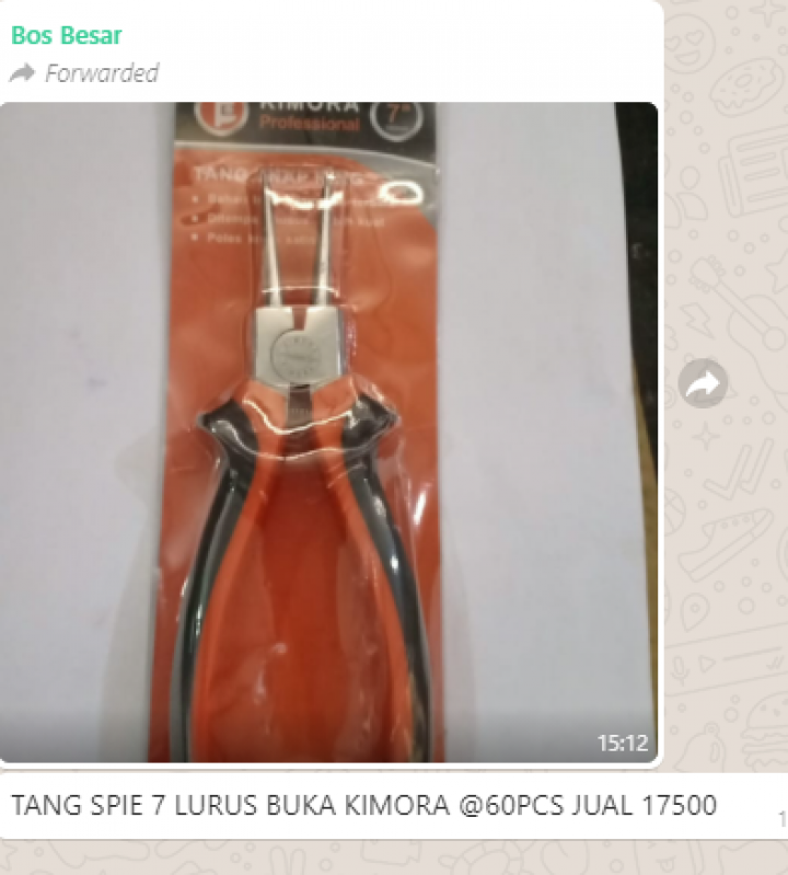 VICTORY PORIS - TANG SEPI 7 LURUS KIMORA