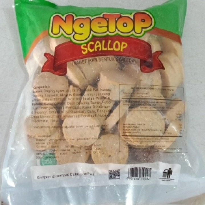Frozzie Frozen Food Ngetop Scallop 500 gr