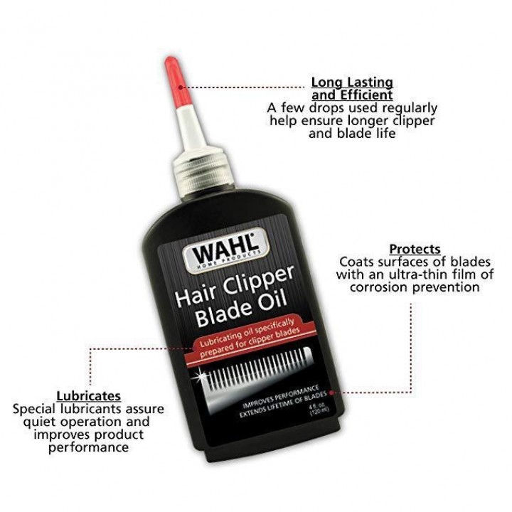 Tokuniku WAHL WH01 Hair Clipper Blade Oil 120ml Minyak Pelumas