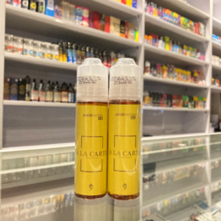 Wahyu Vape Liquid Ala Carte Cream Banana 9mg 60ml