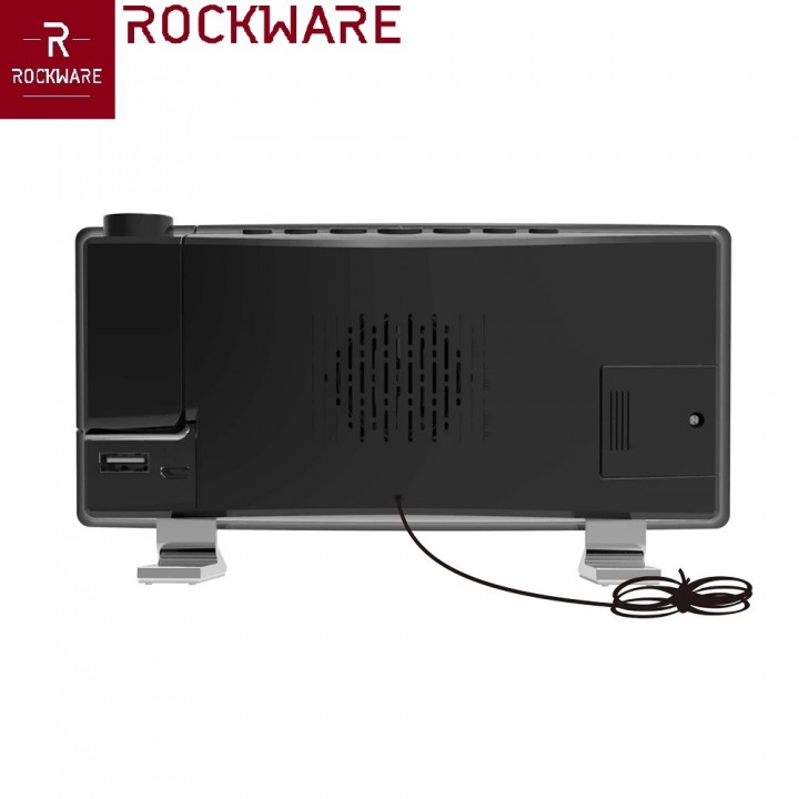 Tokuniku ROCKWARE RWEN8831 Jam Meja Proyektor FM Dual Alarm