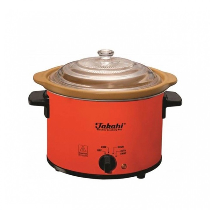 Anakkin Baby Store Takahi Slow Cooker 3.5 Liter Red