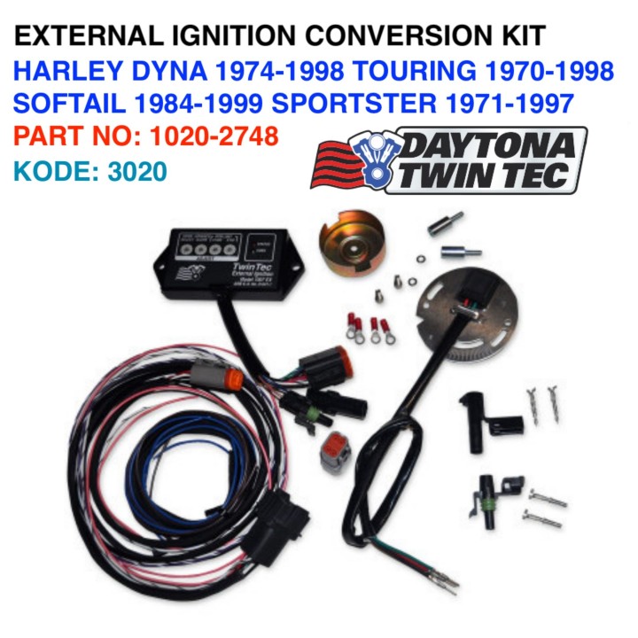 Budung Cycles - DAYTONA TWIN TEC EXTERNAL IGNITION CONVERSION KIT ...