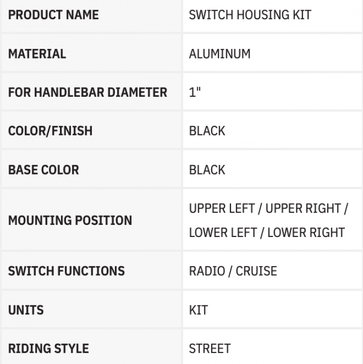 thumbnail image 2 of ATTPARTS Ignition Switch Housing For Harley Electra Glide, Street Glide, Tri Glide 2014–2023 2 of 4