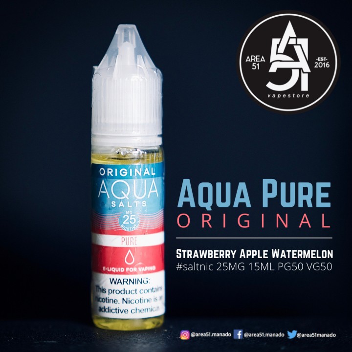 Area51 Katamso - EJM SALT - AQUA PURE 25MG 15ML