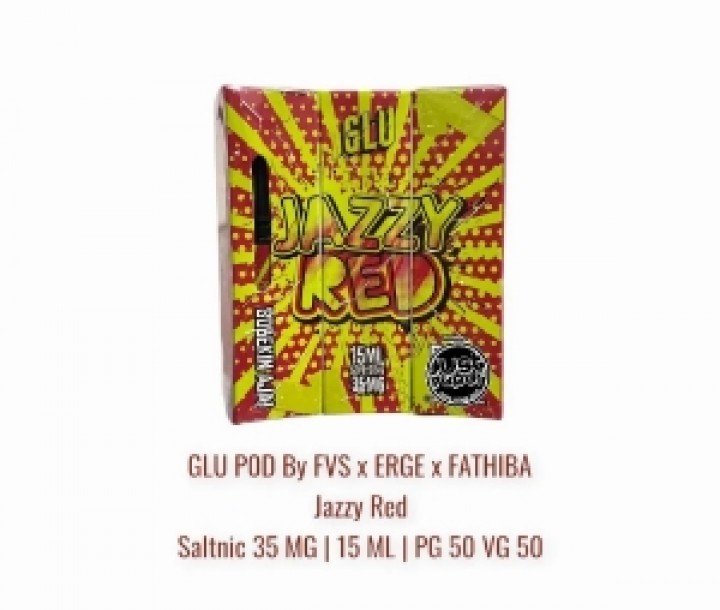 KAKATAVAPE GLU SALT JAZZY RED 15ML