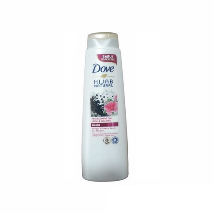 Mekar Mart DOVE SHP HIJAB B.135ML/KETOMBE,HITAM,PANJANG