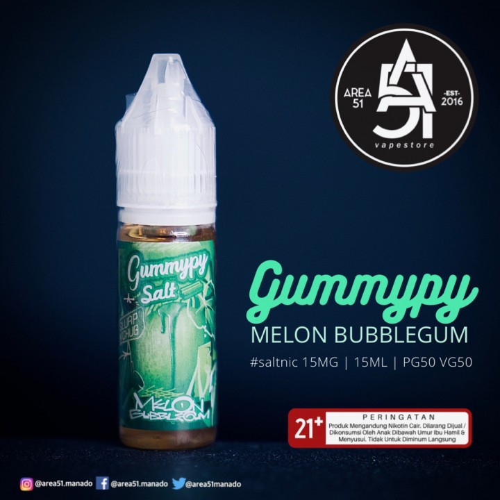 Area51 Katamso CMMG GUMMYPY SALT (MELON BUBBLEGUM) 15ML