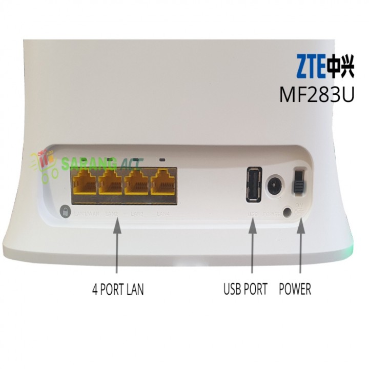 amdacell Modem Wifi 4G Home Router ZTE MF283U Sim Card Unlock