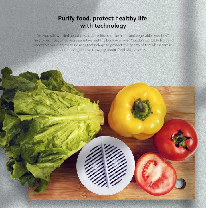 Tokuniku XIAODA Portable Fruit and Vegetable Cleaner Machine