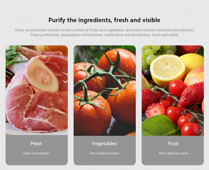 Tokuniku XIAODA Portable Fruit and Vegetable Cleaner Machine