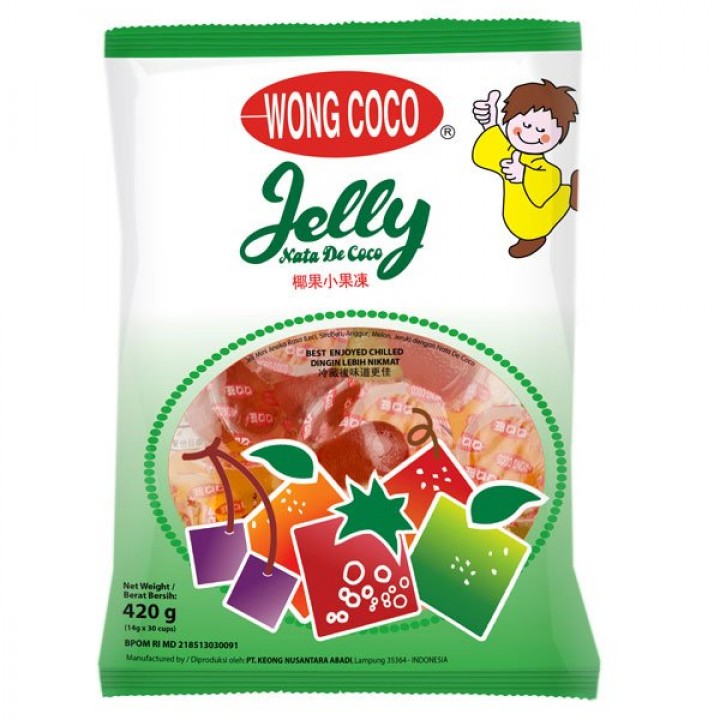 Mekar Mart WONG COCO JELLY S'30 420G*12