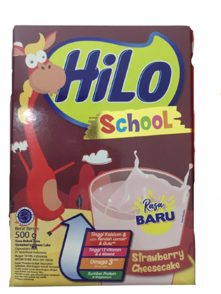 Mekar Mart HILO SCHOOL 500G/STRAWBERRY CHEESECAKE