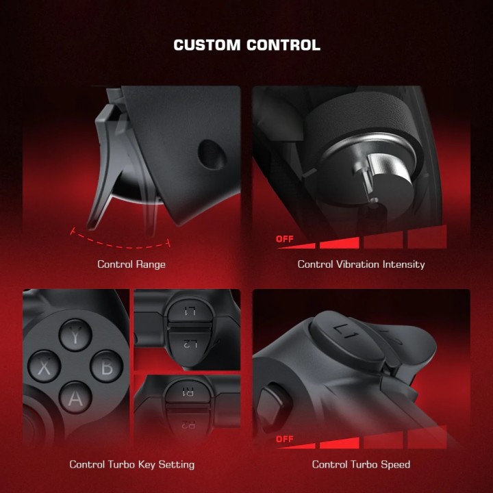 Tokuniku GAMESIR T3S MultiPlatform Gamepad Controller Dual Mode Connection